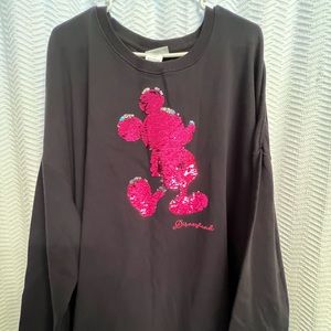 Womens oversized Disney sweatshirt